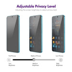 ENKAY HAT PRINCE For Huawei Mate 70 Anti-Spy Film   Silk Printing Tempered Glass Screen Protector with Installation Tool