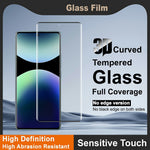 IMAK For Xiaomi Redmi Note 14 Pro 4G 3D Curved Tempered Glass Full Screen Protector (No Edge Version)