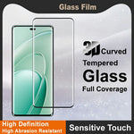 IMAK För Huawei Enjoy 70X Härdat Glas Skärmskydd 3D Böjd Kant