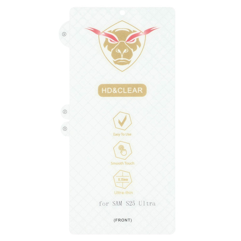 For Samsung Galaxy S25 Ultra / S24 Ultra Screen Protector Soft TPU Clear Screen Film