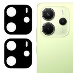 2Pcs For Xiaomi Redmi Note 14 4G (163.25mm) / (164.84mm) Camera Lens Protector Silk Printing Lens Film 3D Arc Edge