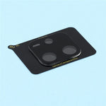 2Pcs For Xiaomi Redmi Note 14 4G (163.25mm) / (164.84mm) Camera Lens Protector Silk Printing Lens Film 3D Arc Edge