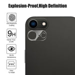 For iPhone 17th / 16th Camera Lens Protector Arc Edge Clear Tempered Glass Film