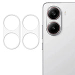 2Pcs For Xiaomi Redmi Turbo 4 5G / Poco X7 Pro 5G Camera Lens Protector 3D Arc Edge Anti-Scratch Tempered Glass Lens Film