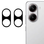 2Pcs For Xiaomi Redmi Turbo 4 5G / Poco X7 Pro 5G Camera Lens Protector Silk Printing Lens Film 3D Arc Edge