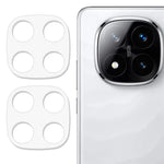 2Pcs For Xiaomi Redmi Note 14 Pro 4G Camera Lens Protector 3D Arc Edge Anti-Scratch Tempered Glass Lens Film