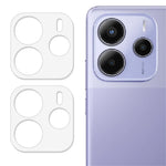 2 st för Xiaomi Redmi Note 14 4G (163,25 mm) / (164,84 mm) kameralinsskydd 3D-bågkant reptålig härdad glaslinsfilm