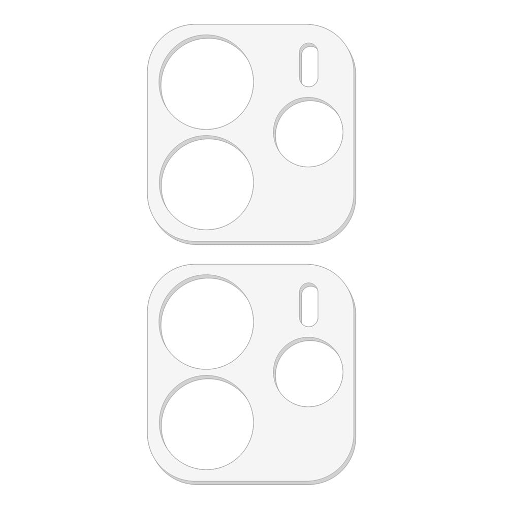 2Pcs For Xiaomi Redmi Note 14 4G (163.25mm) / (164.84mm) Camera Lens Protector 3D Arc Edge Anti-Scratch Tempered Glass Lens Film