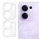 2 stk. kameralinsebeskyttere i 3D-hærdet glas med buede kanter og ridsefast linsefilm til Oppo Reno13 F 5G (Reno 13 FS 5G) / 4G
