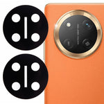 2Pcs Camera Lens Protector For Honor X60 Pro 5G / X9c 5G / Magic7 Lite 5G , Silk Printing Tempered Glass Rear Lens Film