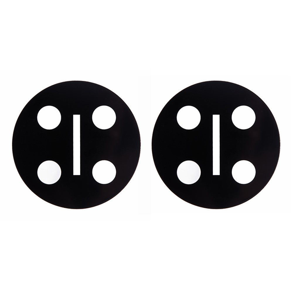 2Pcs Camera Lens Protector For Honor X60 Pro 5G / X9c 5G / Magic7 Lite 5G , Silk Printing Tempered Glass Rear Lens Film