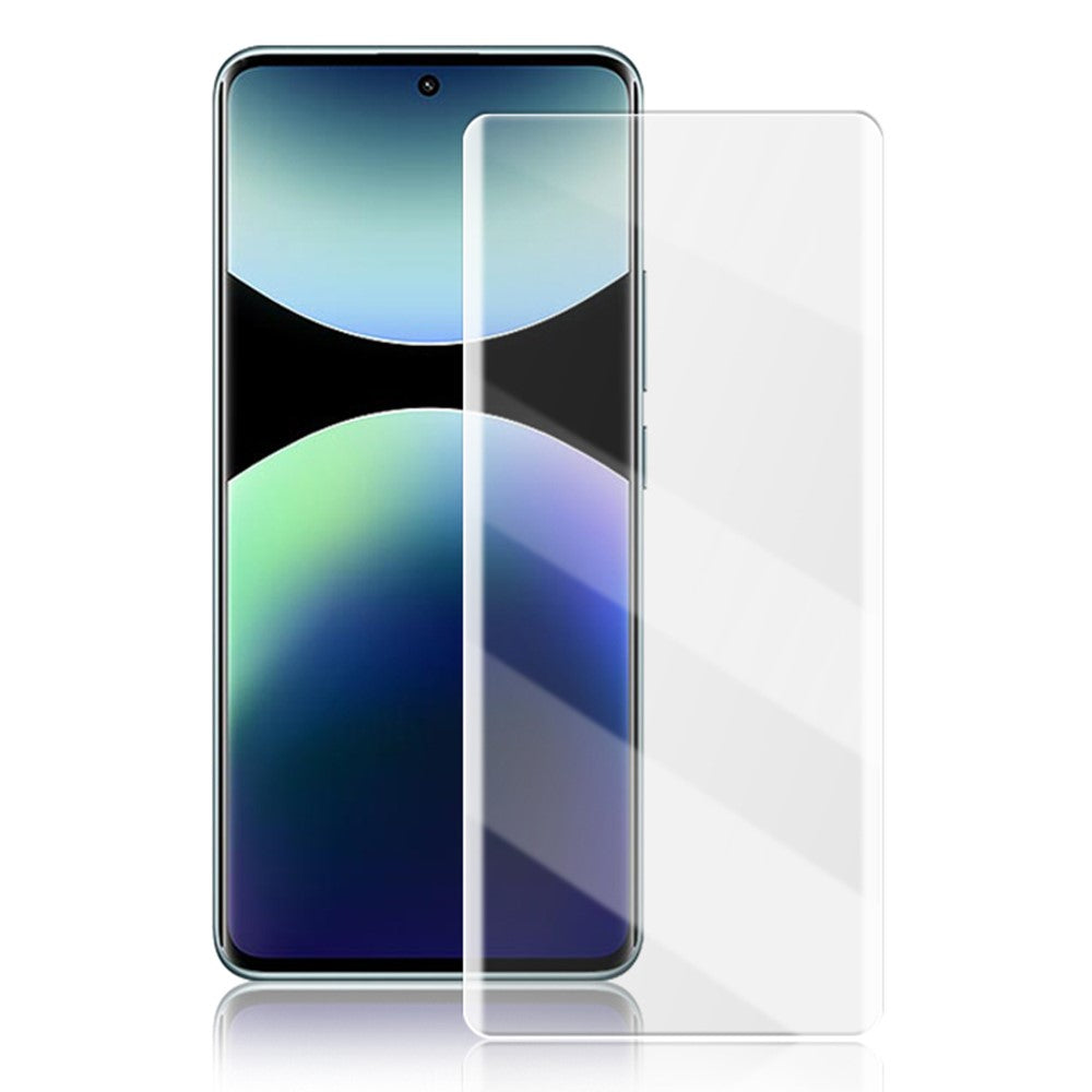 MOCOLO For Xiaomi Redmi Note 14 Pro 5G / Note 14 Pro+ 5G Screen Protector Tempered Glass UV Liquid Film 3D Curved Full Coverage