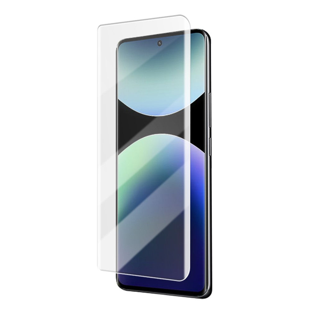 MOCOLO For Xiaomi Redmi Note 14 Pro 5G / Note 14 Pro+ 5G Screen Protector Tempered Glass UV Liquid Film 3D Curved Full Coverage