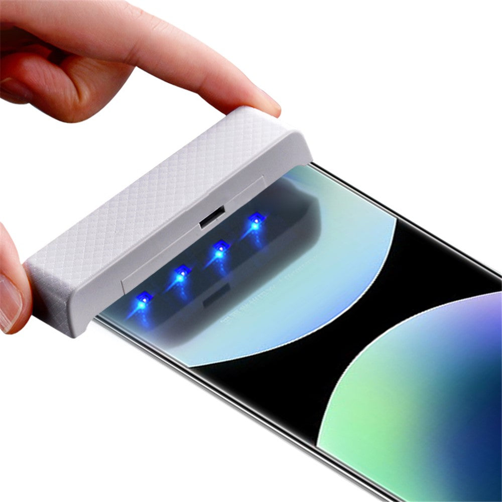 MOCOLO For Xiaomi Redmi Note 14 Pro 5G / Note 14 Pro+ 5G Screen Protector Tempered Glass UV Liquid Film 3D Curved Full Coverage