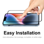 ENKAY HAT PRINCE For iPhone 17th / 16th 2Pcs Screen Protector 9H Silk Printing 0.26mm Tempered Glass