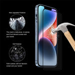 ENKAY HAT PRINCE For iPhone 17th / 16th 2Pcs Screen Protector 9H Silk Printing 0.26mm Tempered Glass