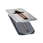 For Samsung Galaxy S21 4G / 5G Anti Spy Tempered Glass Screen Protector with Automatic Dust Removal Tool