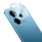 IMAK For Xiaomi Redmi Note 14 4G (163.25mm) Tempered Glass Camera Lens Protector + Acrylic Lens Cap