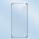 RURIHAI För Samsung Galaxy S25 Edge Helklistrande Skärmskydd Hög Aluminium Silikon Glasfilm, Ultraljuds Fingeravtryckslåsning