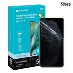 ROCK Space 180-01y 50PCS Screen Protector High Definition Anti Explosion TPU Film for Devices Under 7 Inch