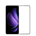 MOFI til Oppo Reno13 F 5G (Reno 13 FS 5G) / 4G skærmbeskyttelse 9H fulddækkende med klæbemiddel, fulddækkende glasfilm i høj aluminium-siliciumglas