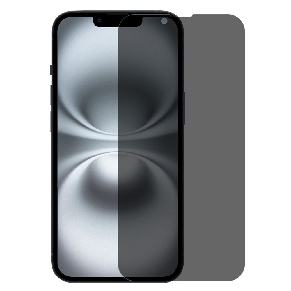 NORTHJO A+ til iPhone 17e / 16e HD Skærmbeskytter 2.5D Buet 28 Grader Anti-Spion 0.3mm Hærdet Glasfilm