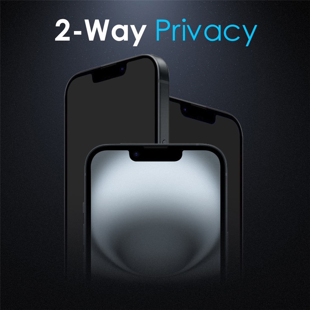 NORTHJO A++ For iPhone 17e / 16e Privacy Screen Protector Anti-Spy High Aluminum-Silicon Glass 0.3mm Film