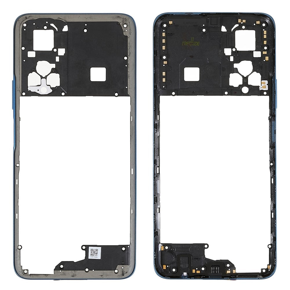 Til Honor Play 30 Plus 5G / X7 OEM mellemplade ramme reservedel (uden logo)