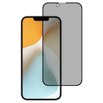 For iPhone 17e / 16e Anti-Peep Full Covering Screen Protector Silk Printing Tempered Glass Film