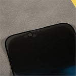 For iPhone 17e / 16e Anti-Peep Full Covering Screen Protector Silk Printing Tempered Glass Film