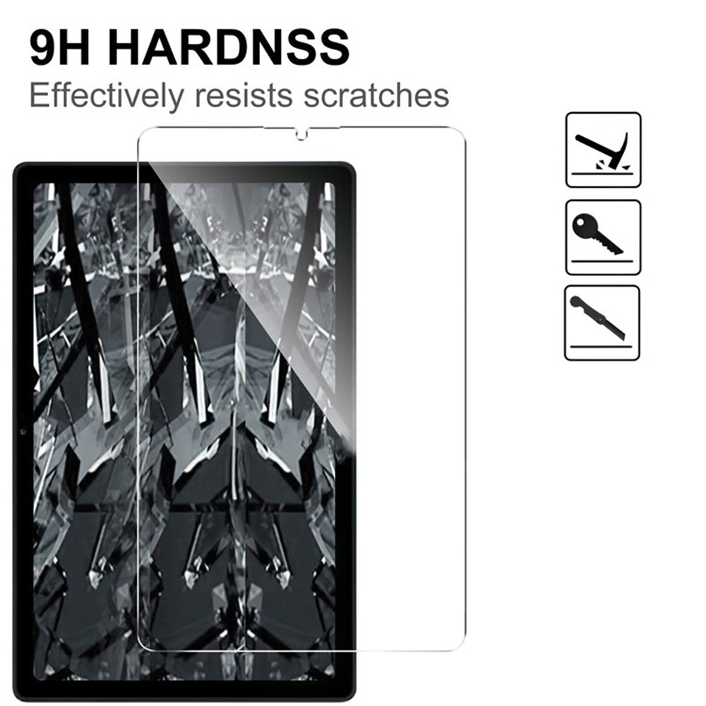 For Lenovo Idea Tab Pro Tempered Glass Screen Protector 2.5D Straight Edge Full Screen Film Full Glue