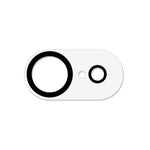 For iPhone 17e / 16e Camera Lens Protector with Black Circle Design Tempered Glass Lens Film