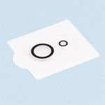 For iPhone 17e / 16e Camera Lens Protector with Black Circle Design Tempered Glass Lens Film
