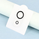 For iPhone 17e / 16e Camera Lens Protector with Black Circle Design Tempered Glass Lens Film