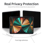 Privacy Screen Protector For Samsung Galaxy Tab S10+ / S9+ / S8+ / S7+ , PET Paperlike Anti-Spy Tablets Screen Film