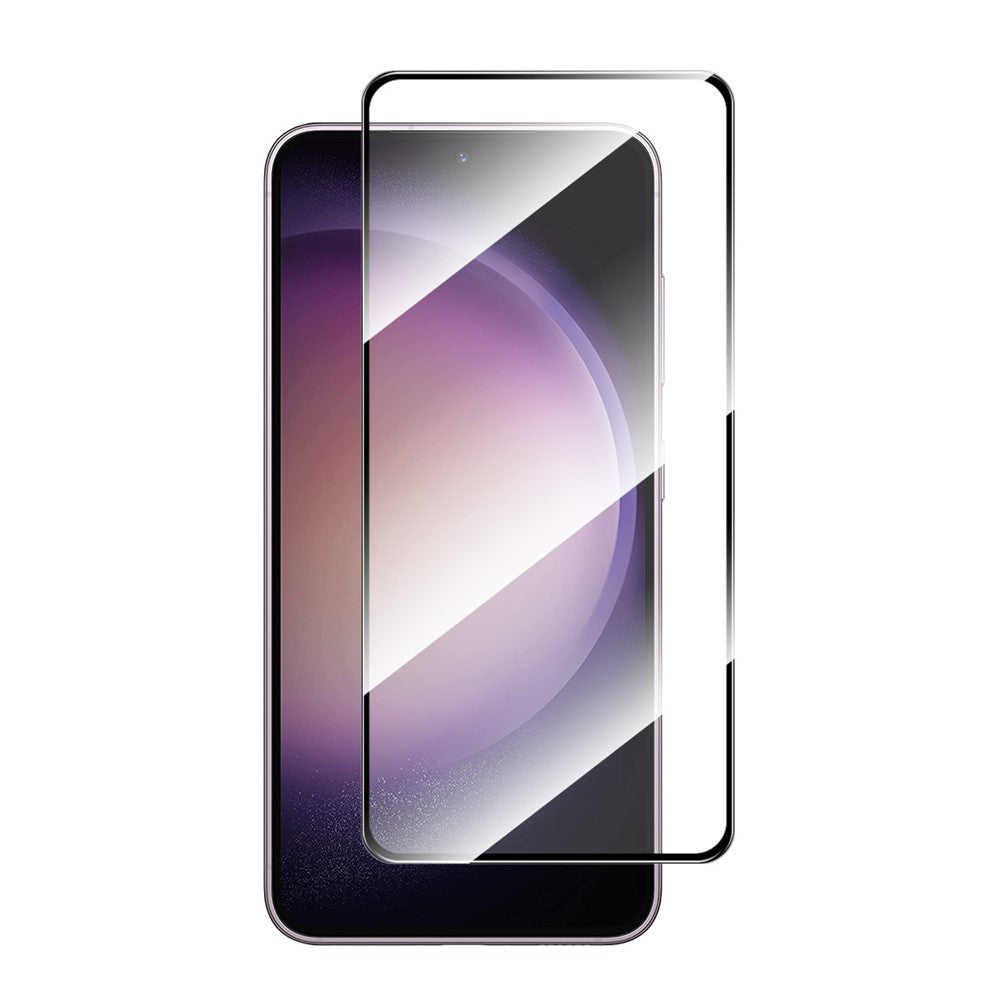 ENKAY HAT PRINCE For Samsung Galaxy S25 Edge Screen Protector Silk Print 0.18mm Tempered Glass (Fingerprint Unlock)