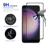 ENKAY HAT PRINCE For Samsung Galaxy S25 Edge Screen Protector Silk Print 0.18mm Tempered Glass (Fingerprint Unlock)