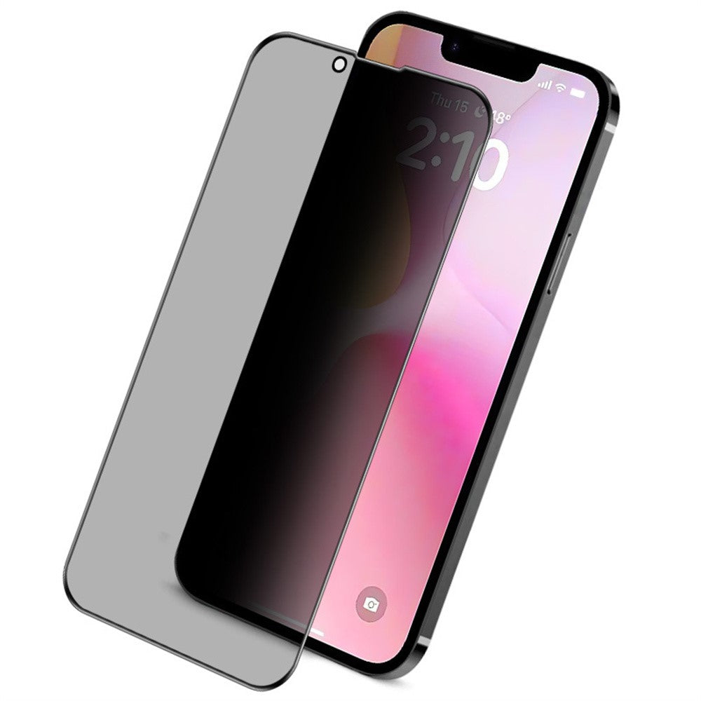 IMAK til iPhone 17e / 16e Anti-kig Hærdet Glas Skærmbeskytter Fuld Dækning