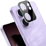 IMAK For Oppo Reno13 F 5G (Reno 13 FS 5G) / 4G Tempered Glass Lens Film + Acrylic Cap (Black Version)