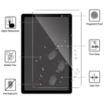 Til Honor Pad X9 Pro hærdet glas skærmbeskytter 2.5D lige kant fuldskærmsfilm fuldlim