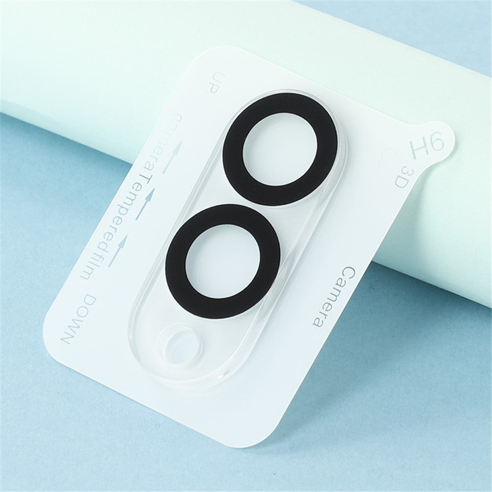 2Pcs For Samsung Galaxy S25 Edge Lens Protector Silk Printing Lens Film 3D Arc Edge
