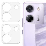 2Pcs For Xiaomi Poco M7 Pro 5G Camera Lens Protector 3D Arc Edge Anti-Scratch Tempered Glass Lens Film