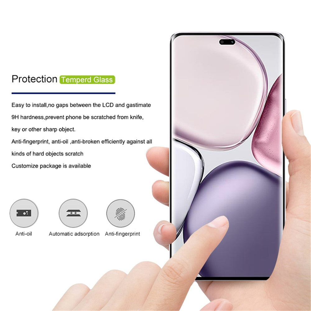 AMORUS For Honor Magic7 Lite 5G / X9c 5G / X60 Pro 5G Screen Protector 3D Curved Tempered Glass Film
