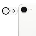 ENKAY HAT PRINCE til iPhone 17e / 16e kameralinsebeskytter Hærdet glas linsefilm med sort ring