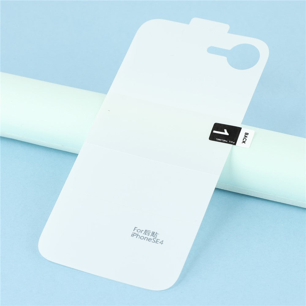For iPhone 17th / 16th Anti Scratch Hydrogel Film Ultra Clear Full Cover Soft TPU Phone Back Protector