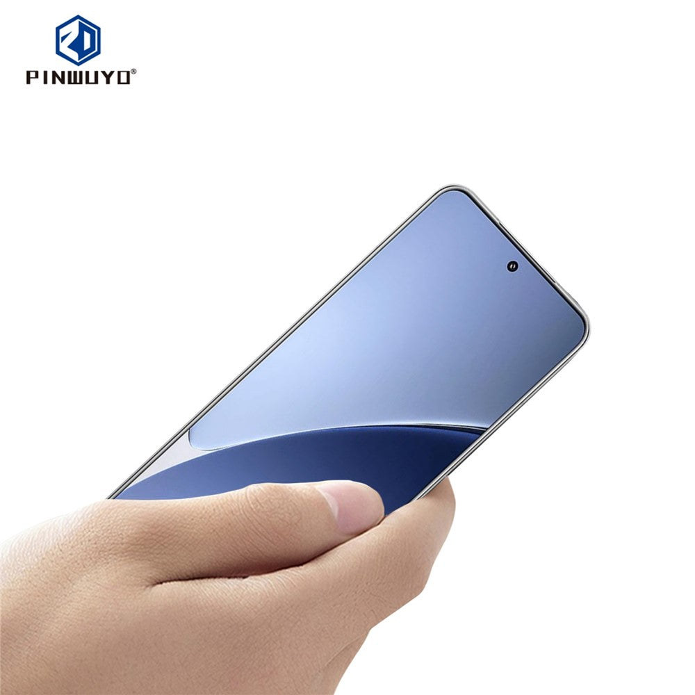 PINWUYO För Xiaomi 15 Pro Skärmskydd 3D Hot Bending Härdat Glas Film