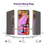 ENKAY HAT PRINCE 3D Curved Anti-Spy Tempered Glass Film For Xiaomi Poco X7 5G  /  Redmi Note 14 Pro+ 5G  /  Note 14 Pro 5G  /  Note 13 Pro+ 5G