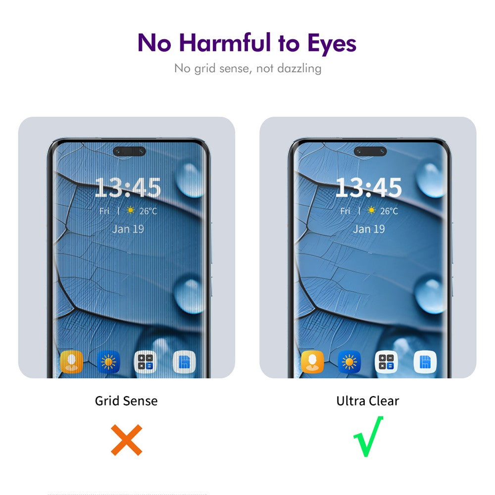 ENKAY HAT PRINCE For Honor Magic7 Pro 5G Privacy Screen Protector 3D Curved Tempered Glass Anti-Spy Film