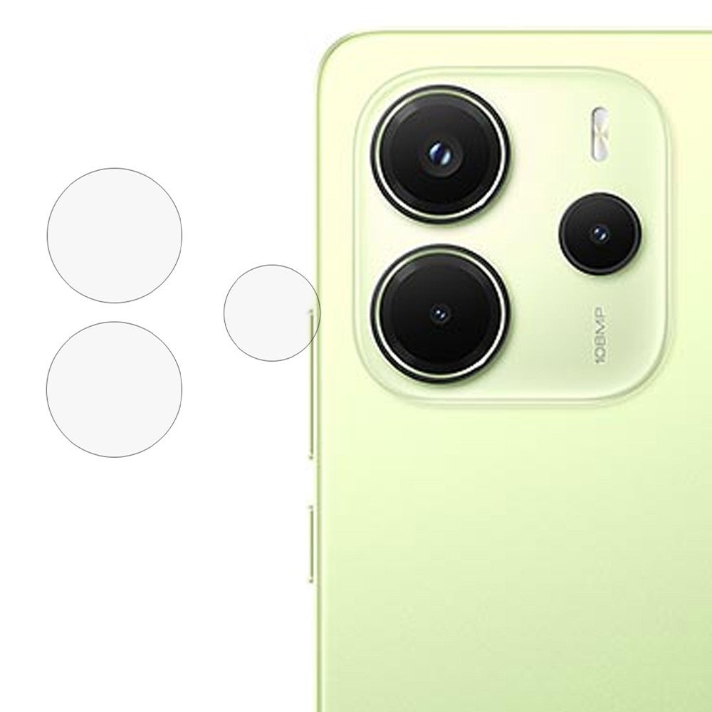 For Xiaomi Redmi Note 14 4G (163.25mm) Camera Lens Protector Tempered Glass Phone Rear Lens Film