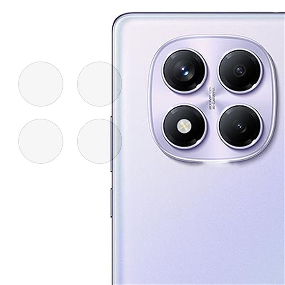 Xiaomi Redmi Note 14 Pro 4G Kameralinsskydd Härdat Glas mobil Bakre Linsfilm